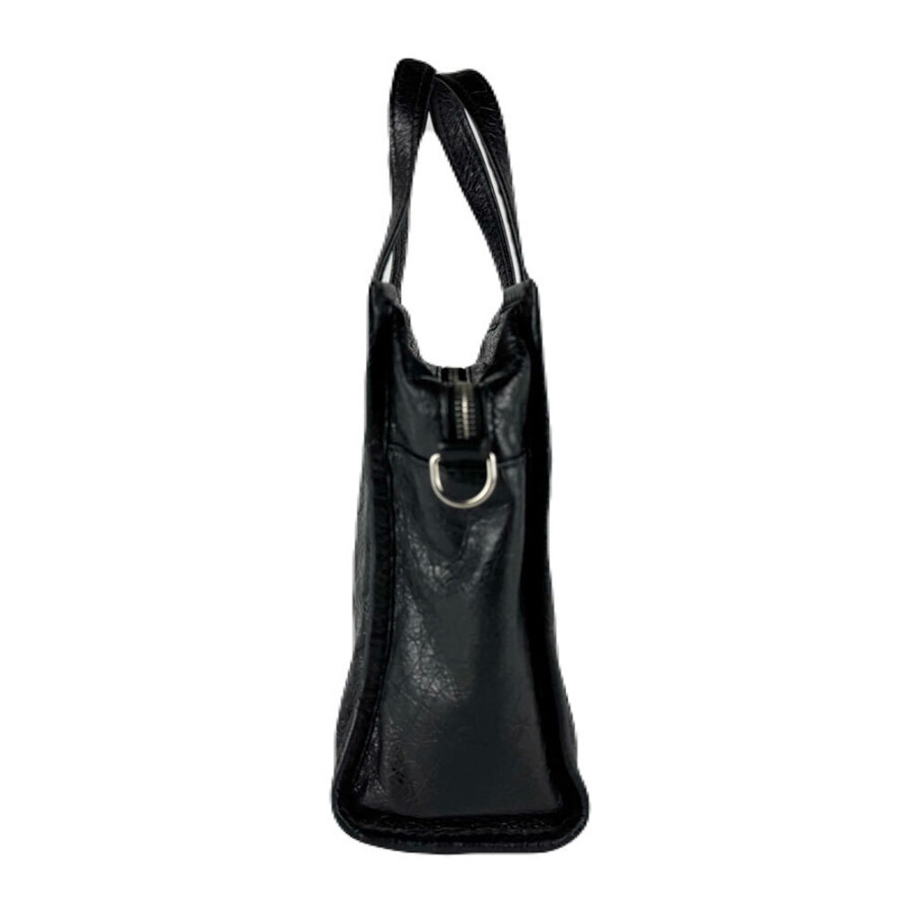 Balenciaga Bazaar Shopper XS Leather Handbag Black - Picture 2 of 4